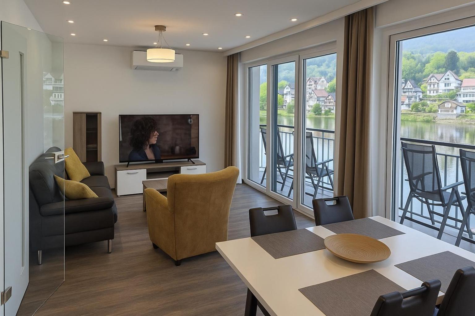 Ferienhaus Moselpromenade ツェル・アン・デル・モーゼル エクステリア 写真
